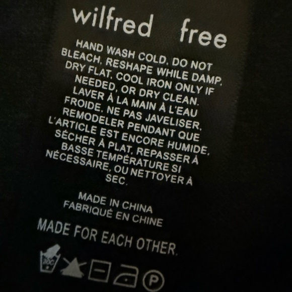 Aritzia Wilfred Free Wide Leg Knit pants Size XXS - Picture 4 of 9